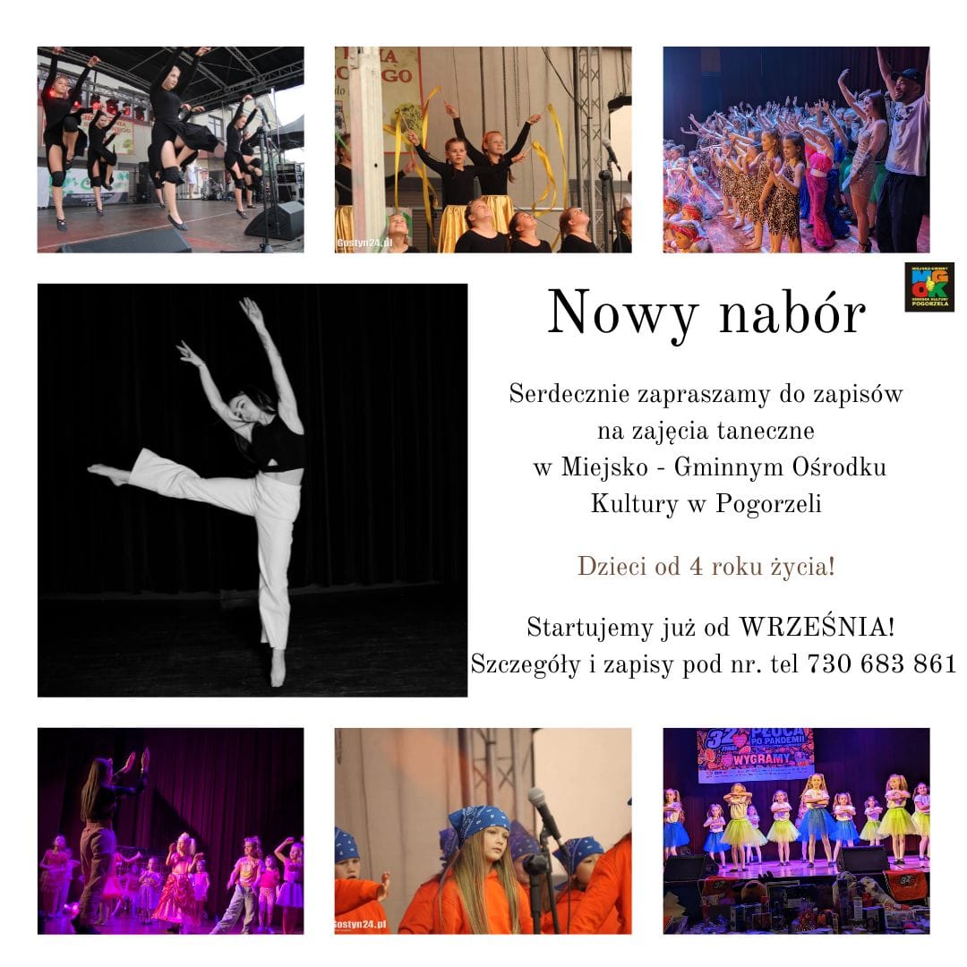 Read more about the article Nowy nabór! Sezon taneczny 2024/2025